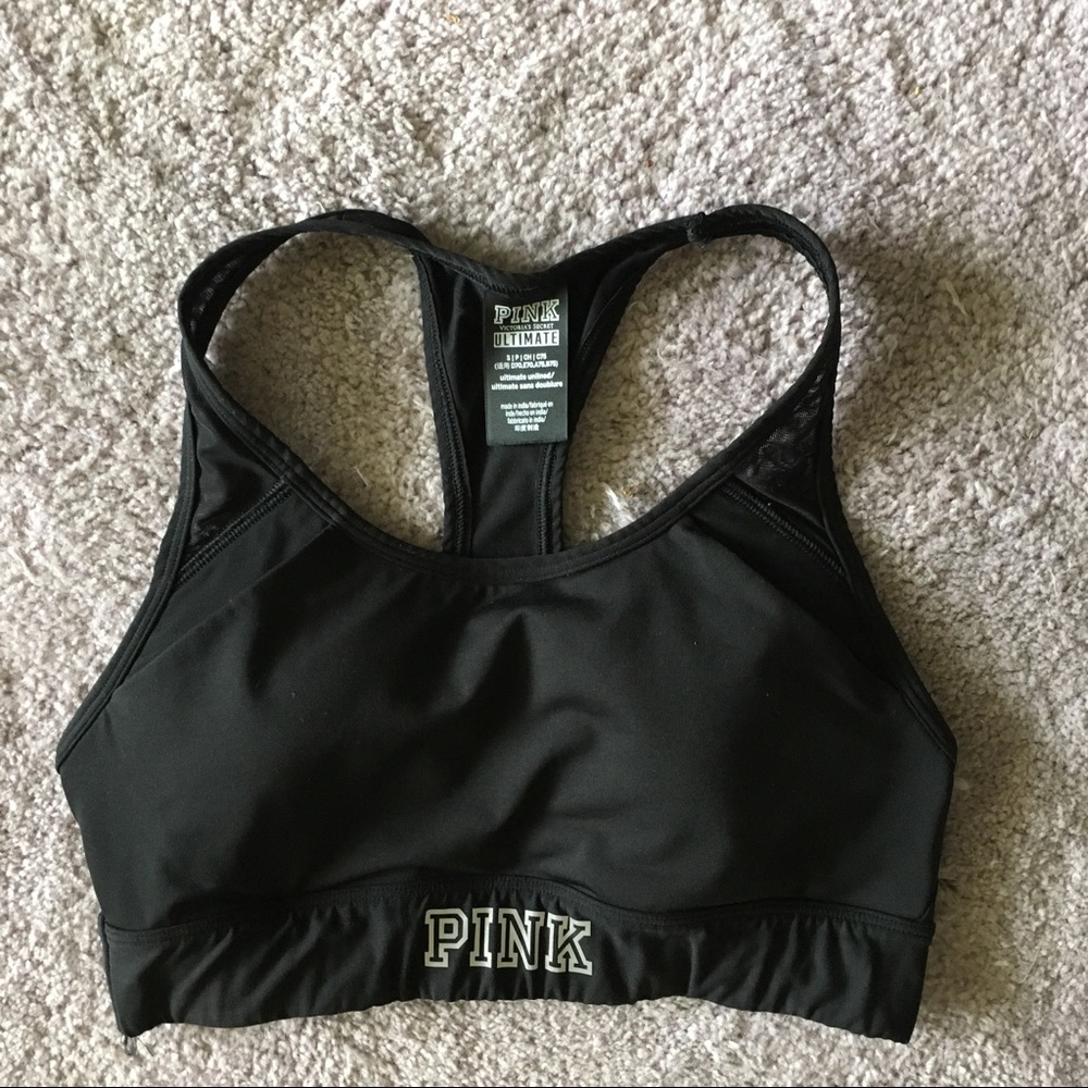 Pink Sports Bra